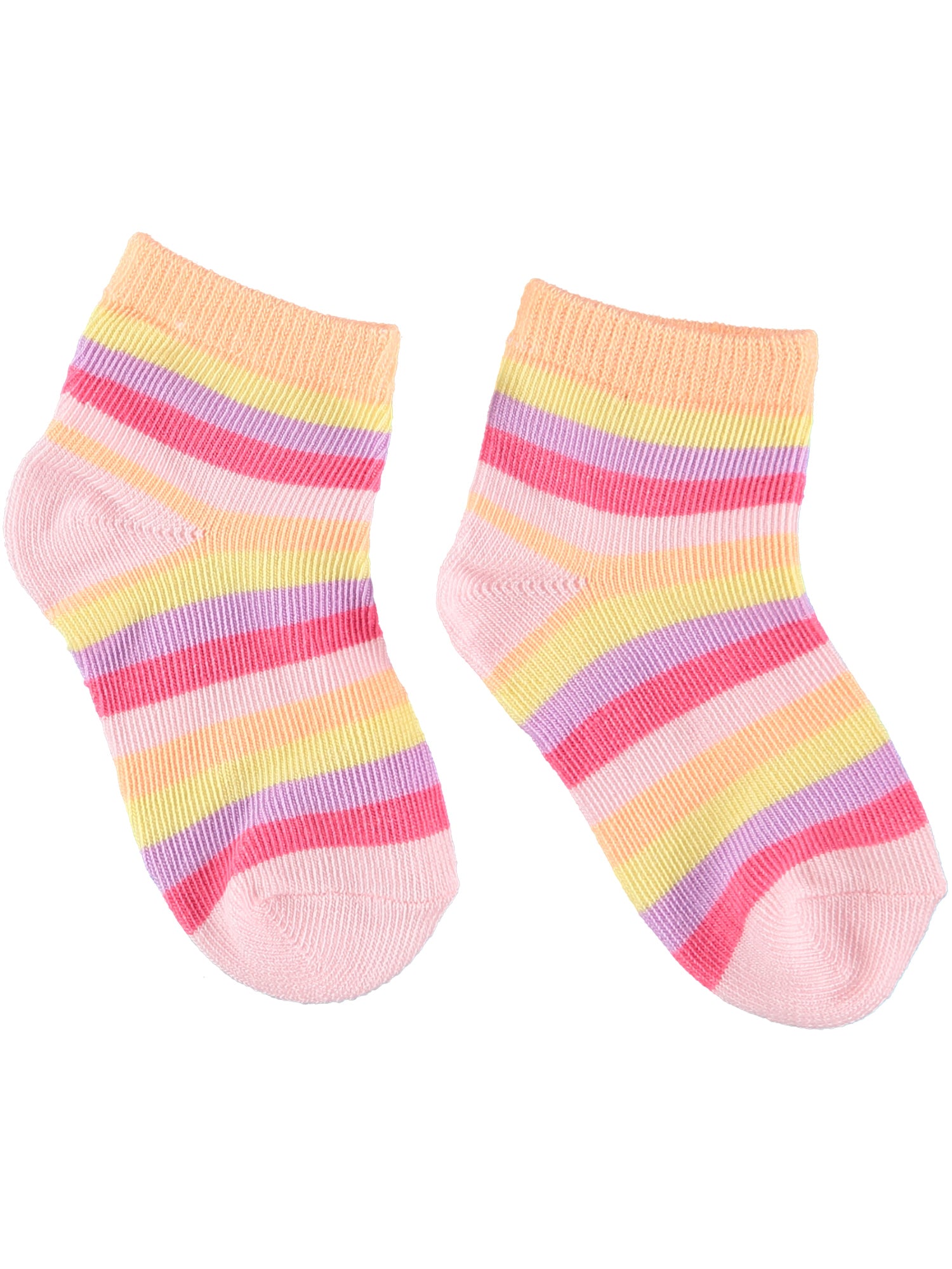 Rene Rofe Girls 2T-4T Unicorn 6-Pack Sock