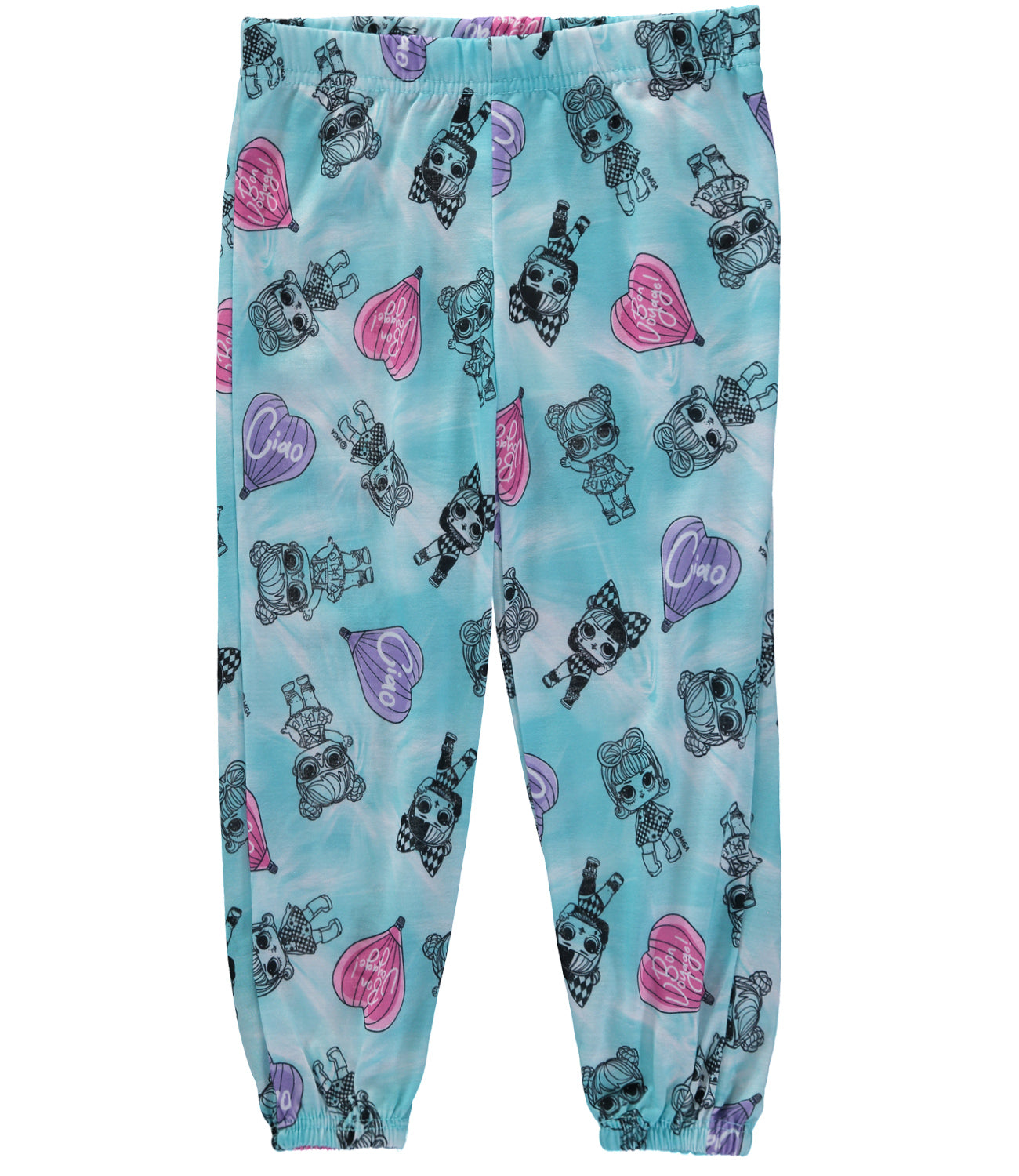 L.O.L. Surprise! Girls 4-10 Bon Voyage 2-Piece Pajama Set