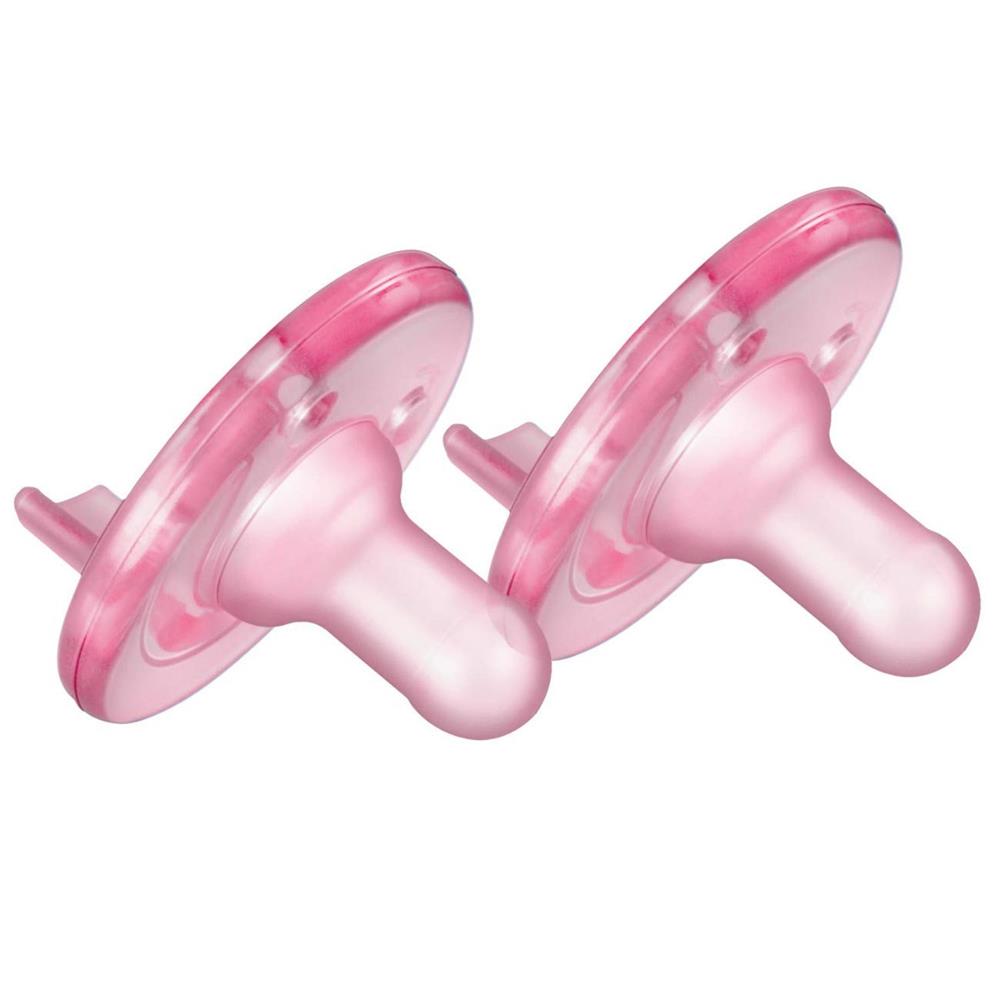 Philips Avent Pink Soothie Pacifier, 3M +, 2 Pack