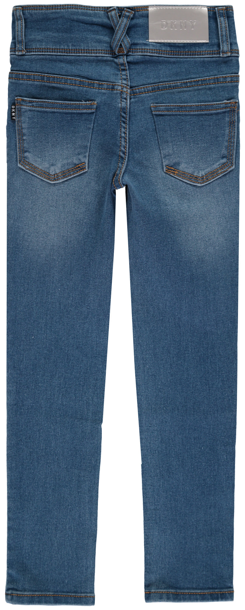 DKNY Girls 7-16 3-Button Stretch Jegging