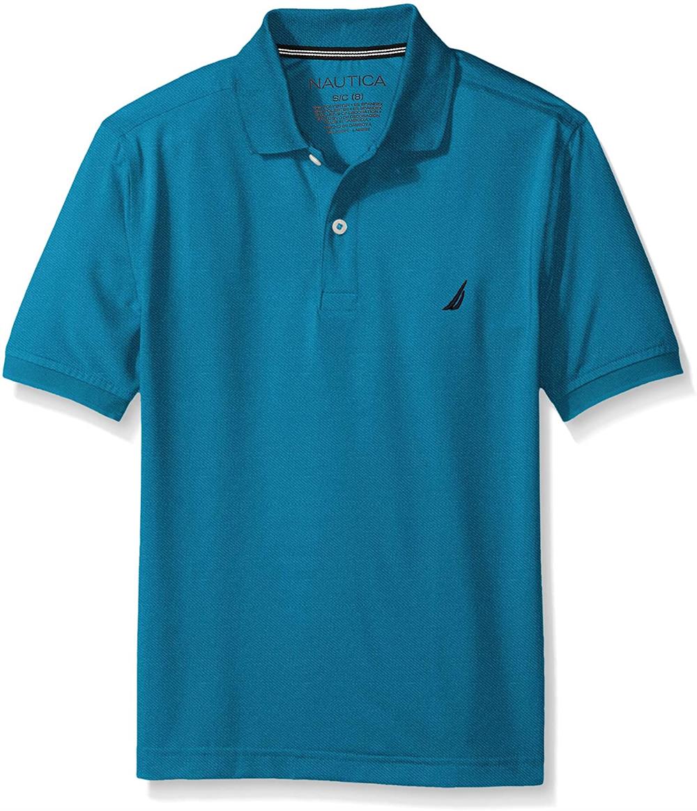 Nautica Boys 8-20 Short Sleeve Pique Polo