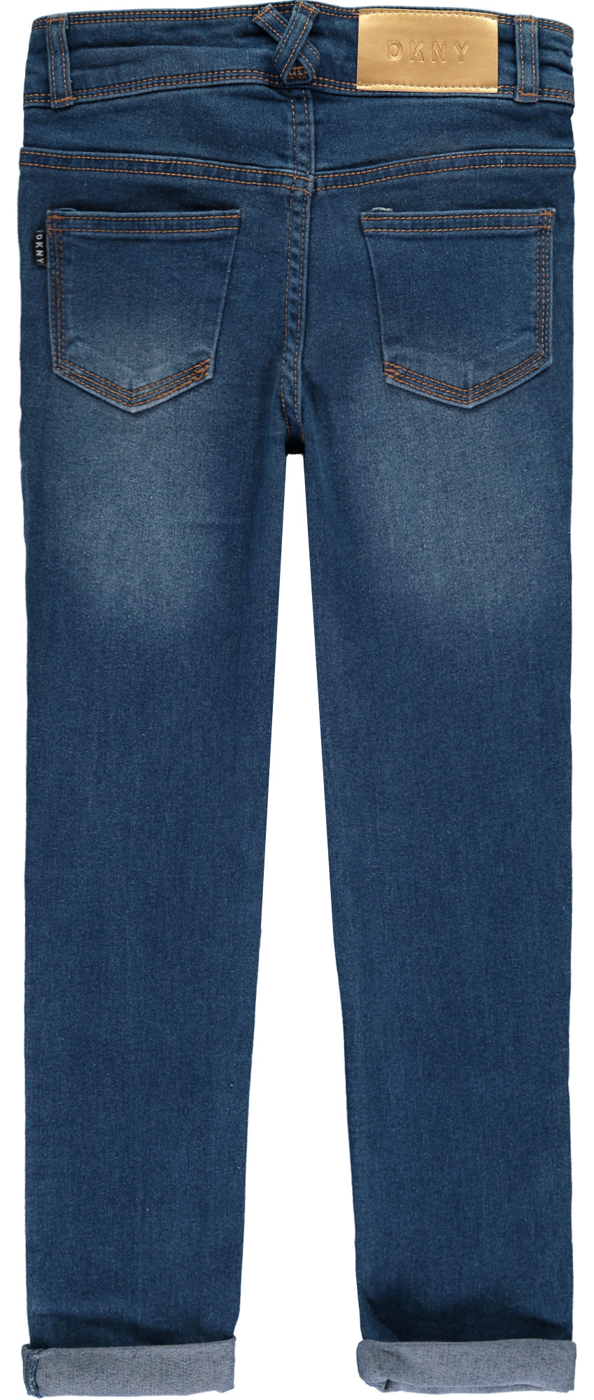 DKNY Girls 7-16 3-Button Stretch Jegging