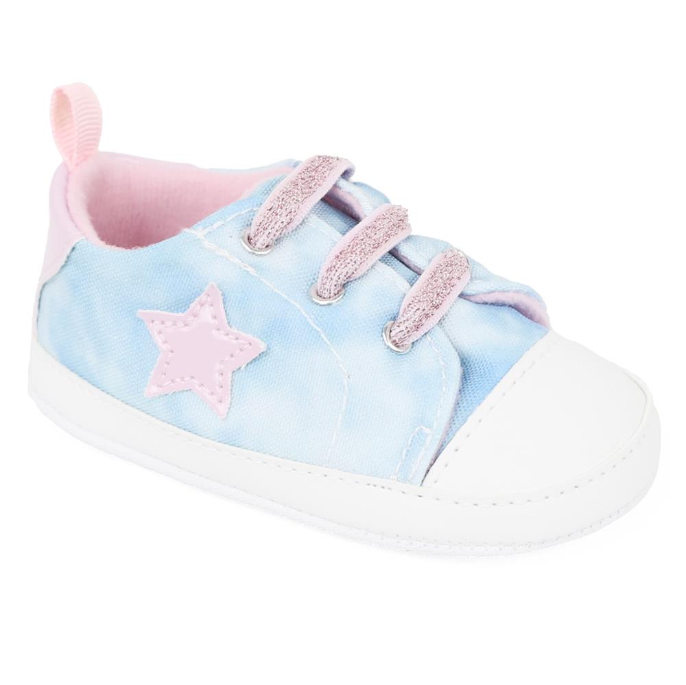 Stepping Stones Girls 0-9 Months Star Tie Dye Sneaker