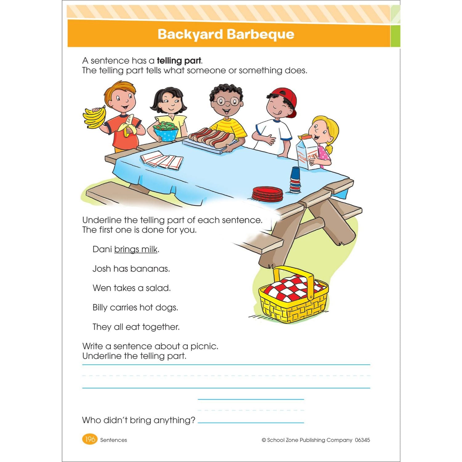 School Zone Big Reading 1-2 Workbook