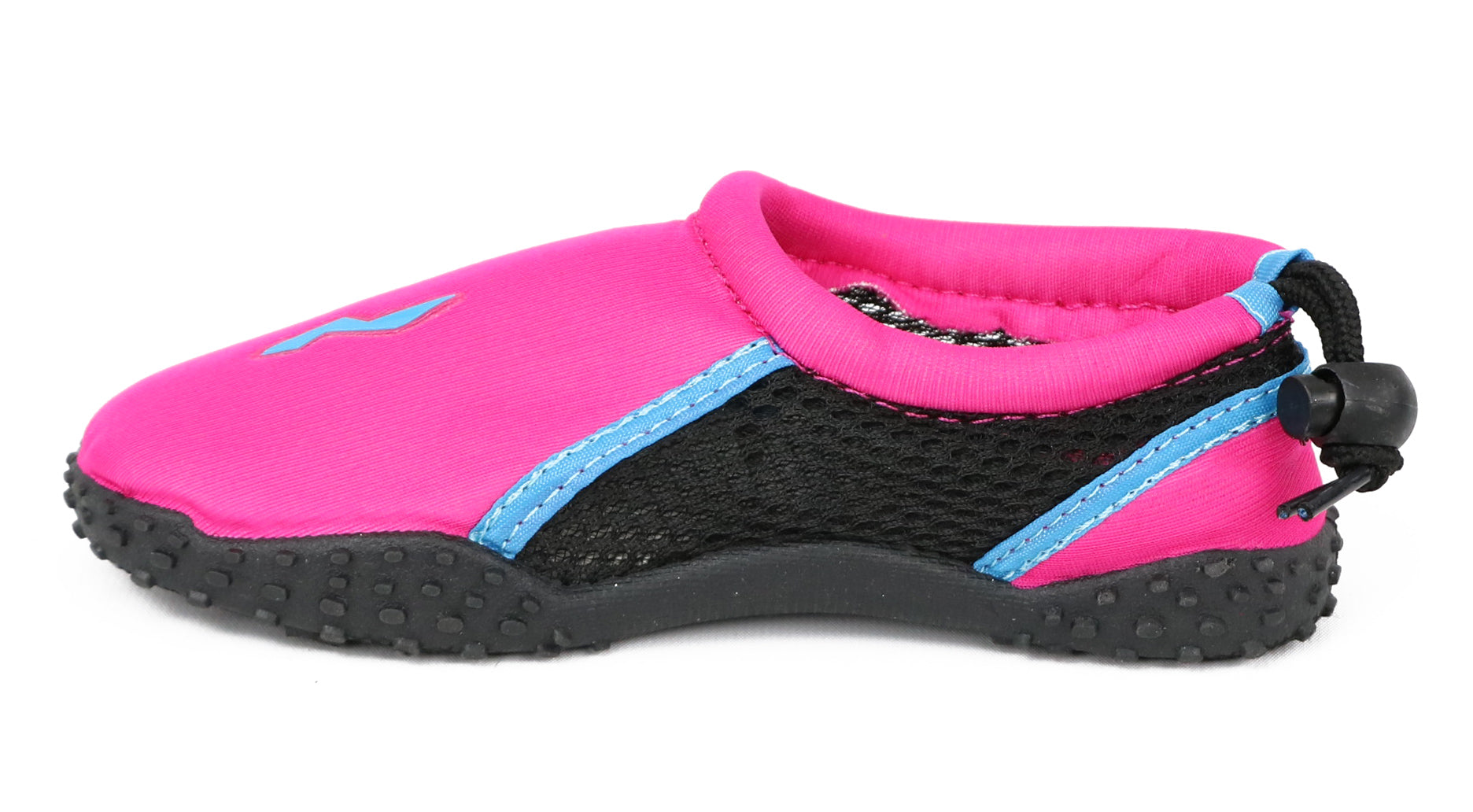 Norty Girls Velcro Slip On Aqua Sock Water Shoe, Sizes 11-4