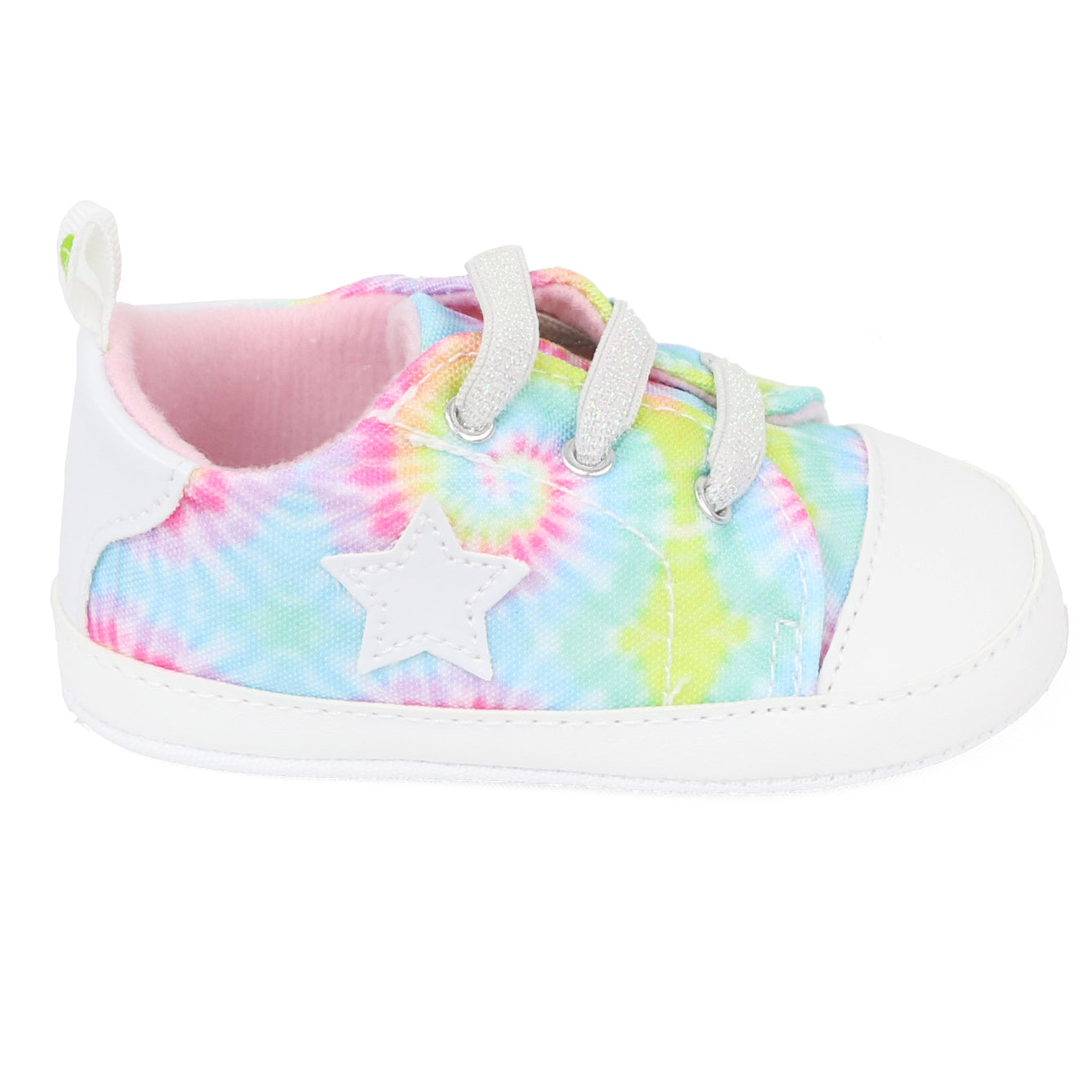 Stepping Stones Girls 0-9 Months Star Tie Dye Sneaker