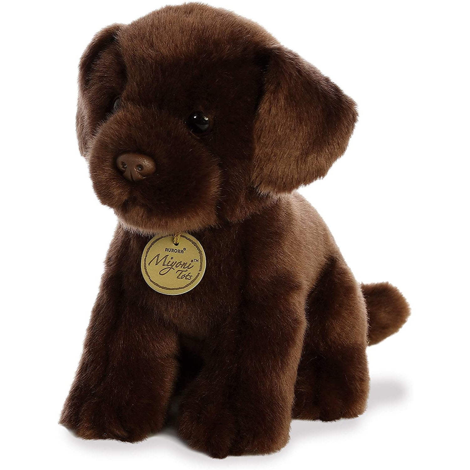 Aurora Miyoni - 11'' Chocolate Lab Pup, Brown