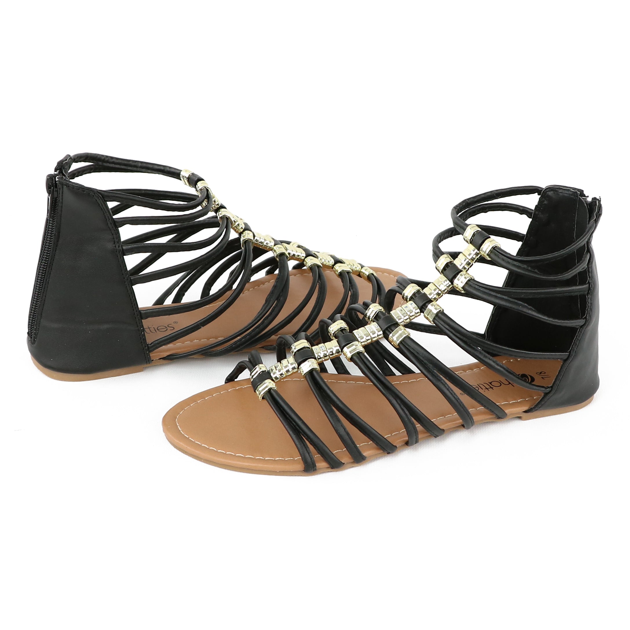 Chatties Womens Strappy Gladiator Sandal