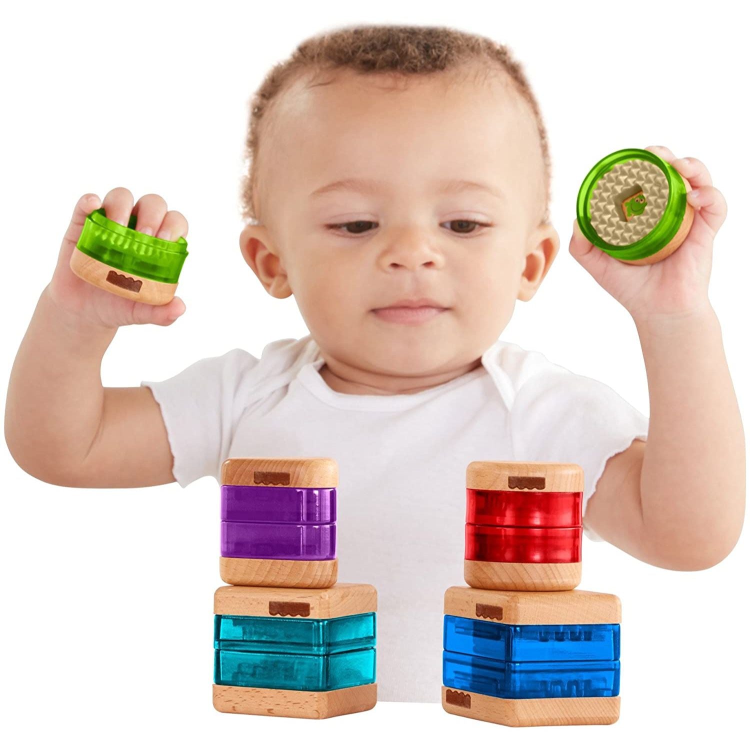 Fisher Price Wooden Toys, Surprise Inside Shapes Set