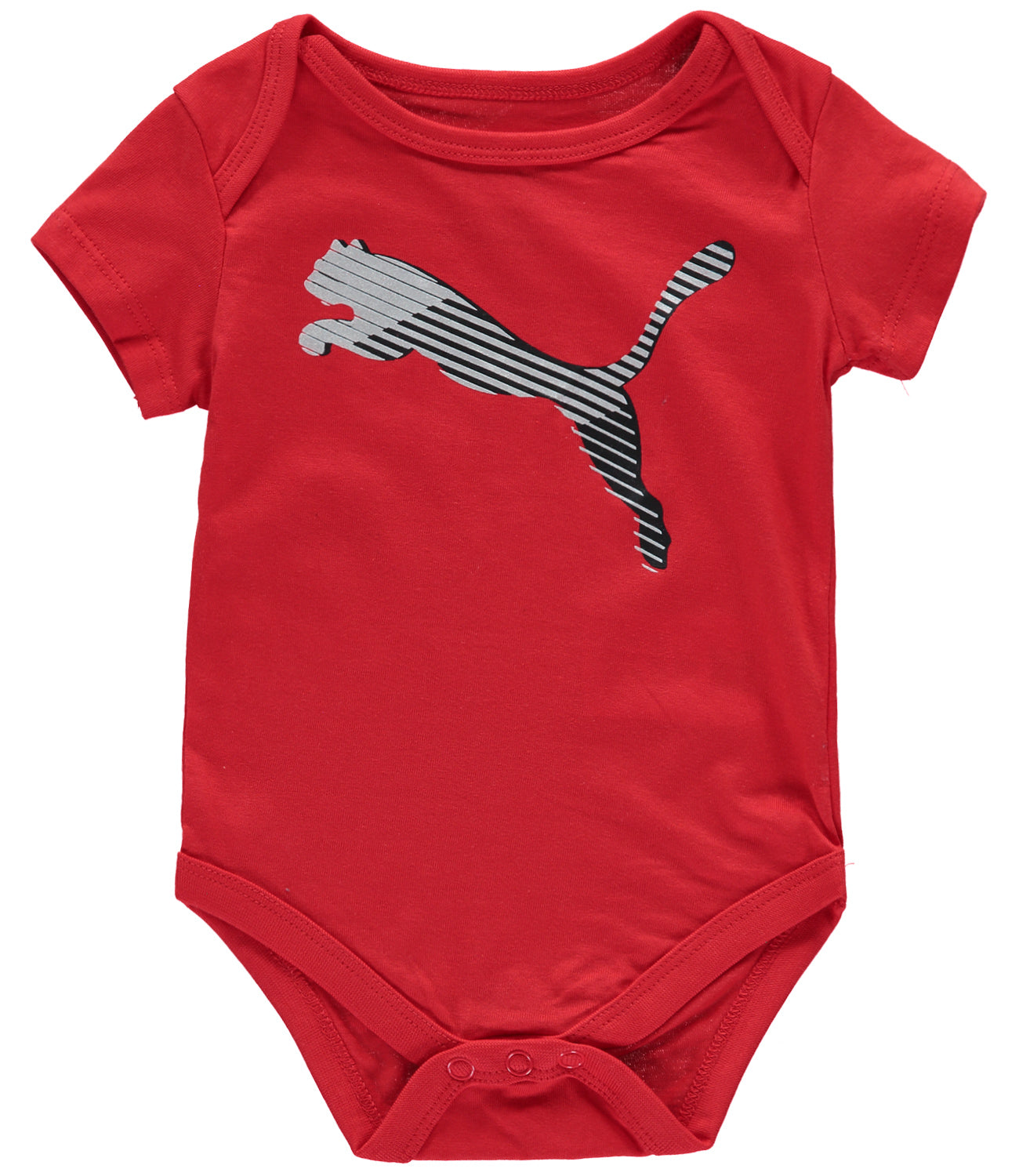 PUMA Boys 0-9 Months Short Sleeve 5-Pack Bodysuit