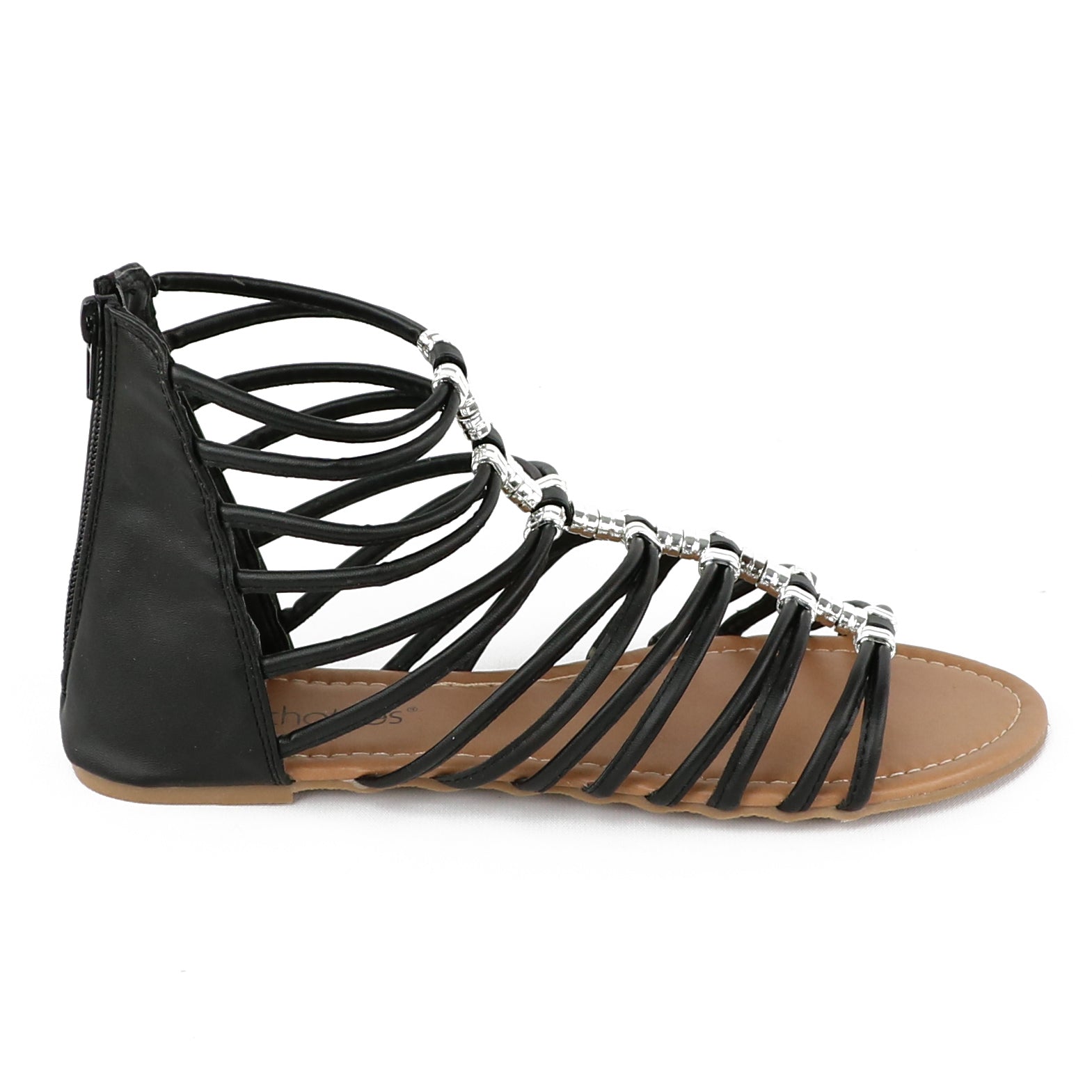 Chatties Womens Strappy Gladiator Sandal