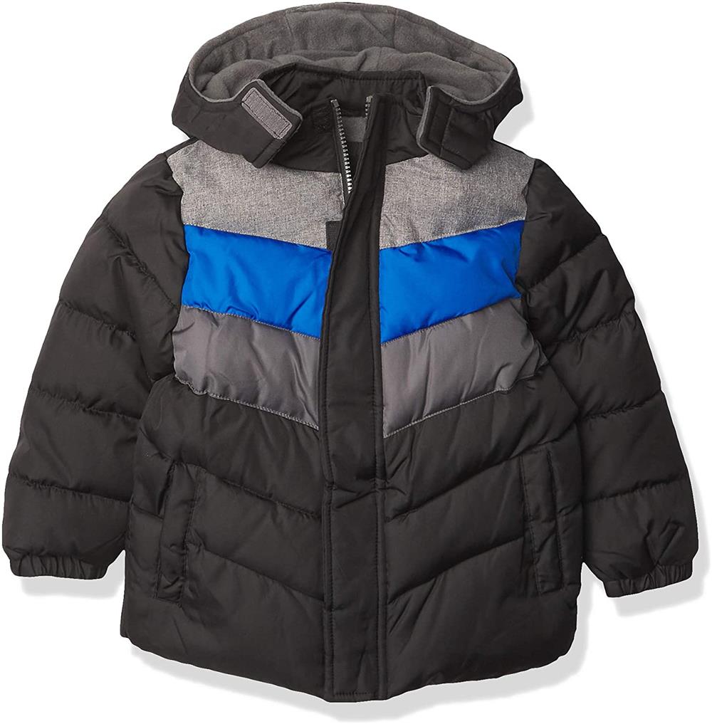 iXtreme Boys Toddler 2T-4T Color Block Puffer Jacket