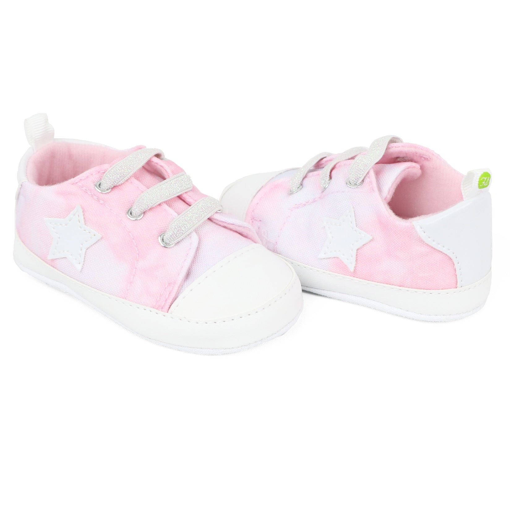 Stepping Stones Girls 0-9 Months Star Tie Dye Sneaker