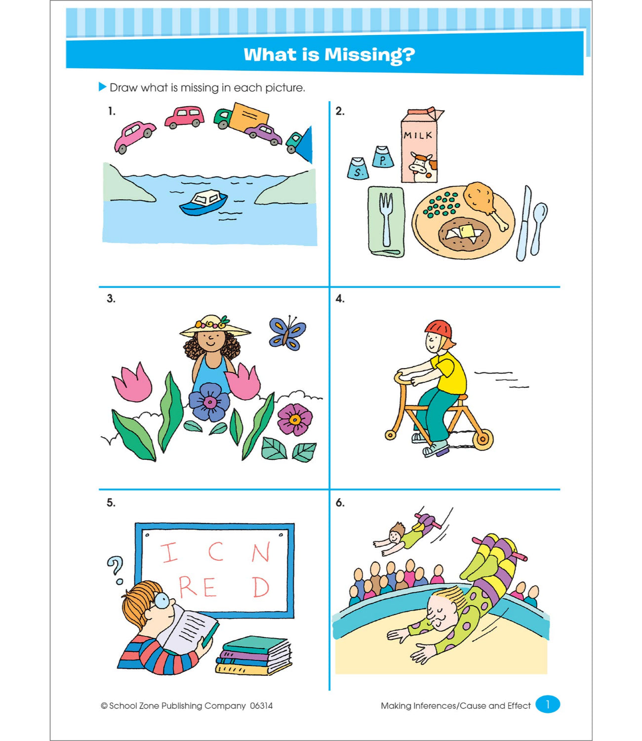 School Zone BIG Third Grade Workbook