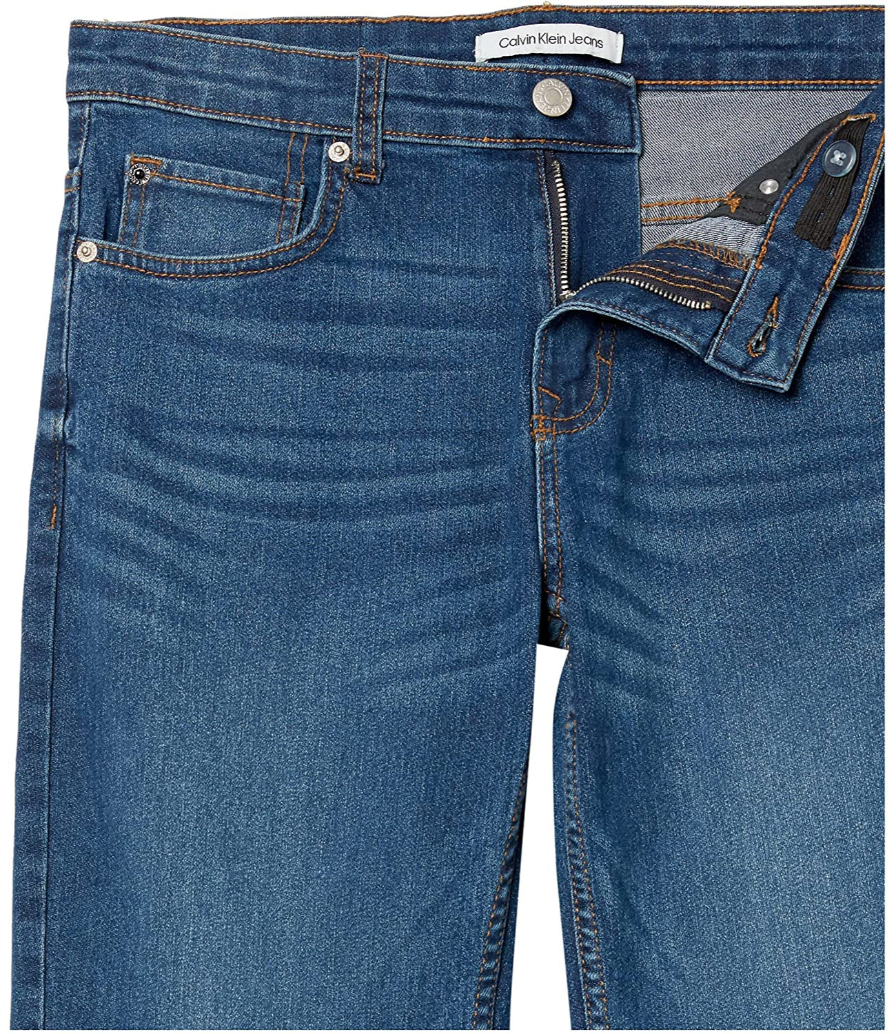 Calvin Klein Boys 8-20 Slim Straight Jeans