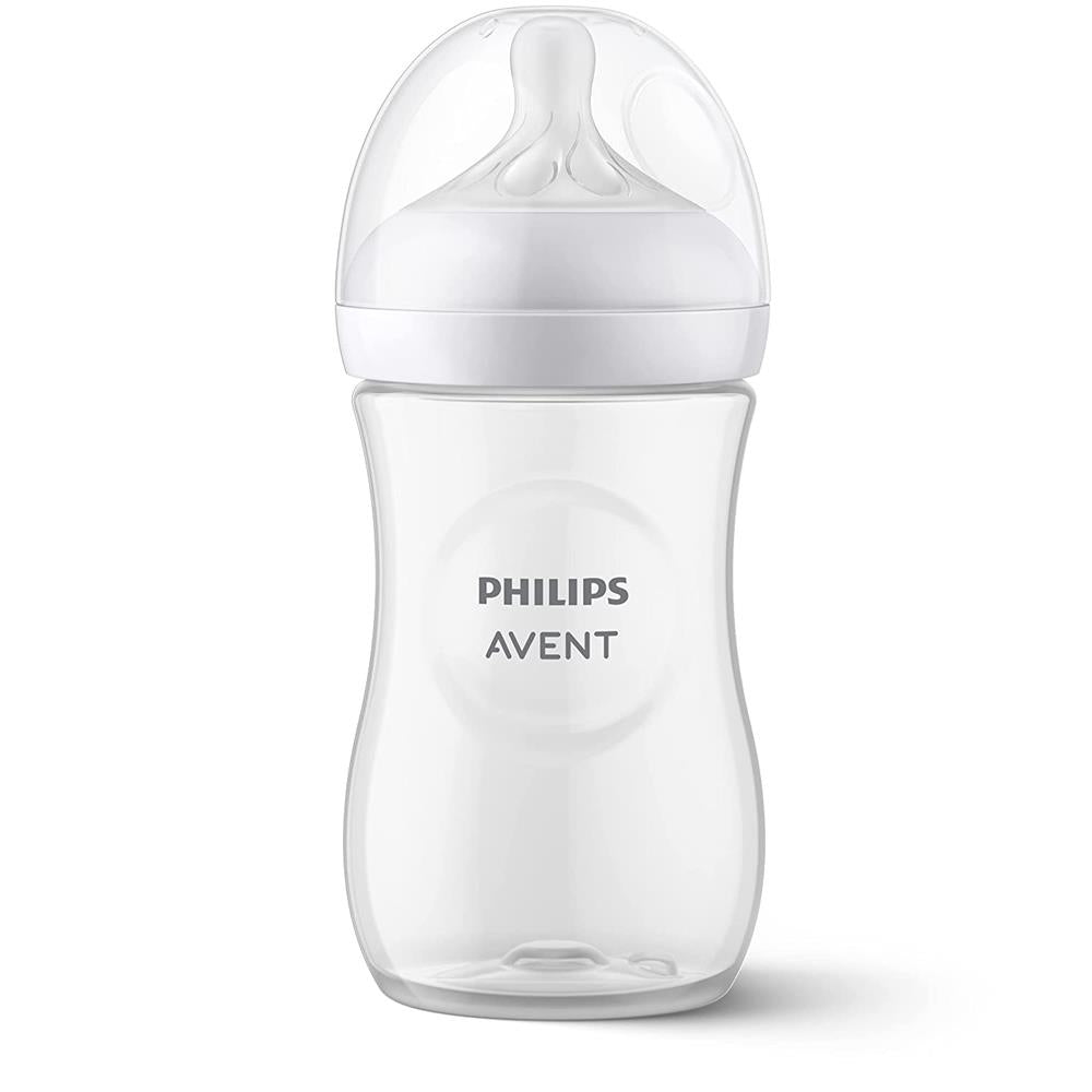 Philips Avent Natural Baby Bottle with Natural Response Nipple, 9oz, 1pk