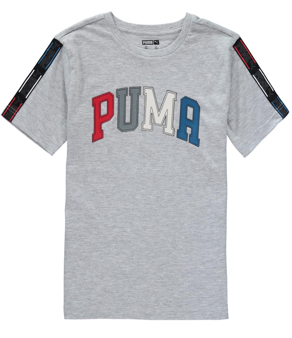 PUMA Boys 8-20 Athletic Logo T-Shirt