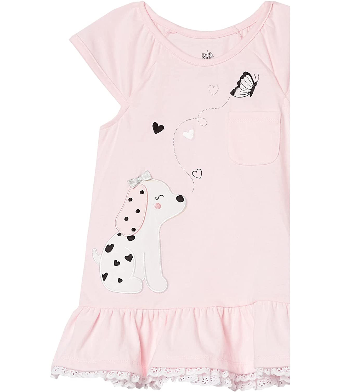 Kids Headquarters Girls 12-24 Months Dalmatian Puppy Heart Legging Set