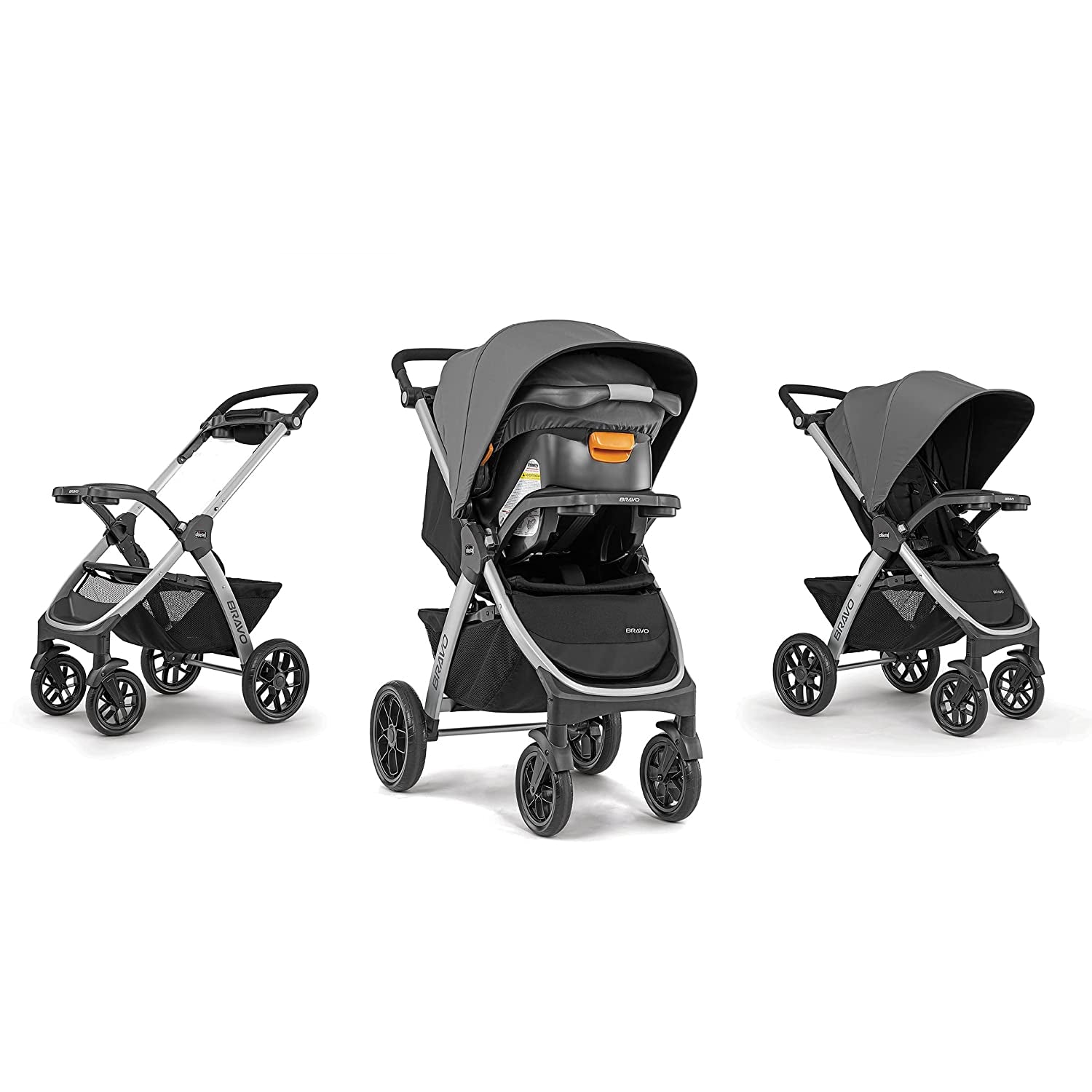 Chicco Bravo Trio Travel System - Camden/Black