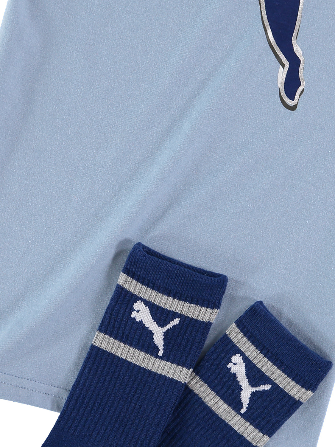 PUMA Boys 8-20 Graphic T-Shirt With Socks