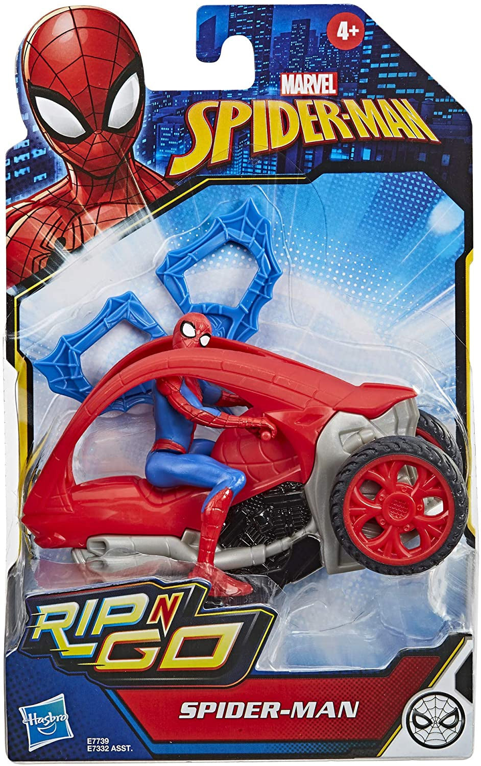 Marvel Spiderman Stunt Vehicle 6-Inch