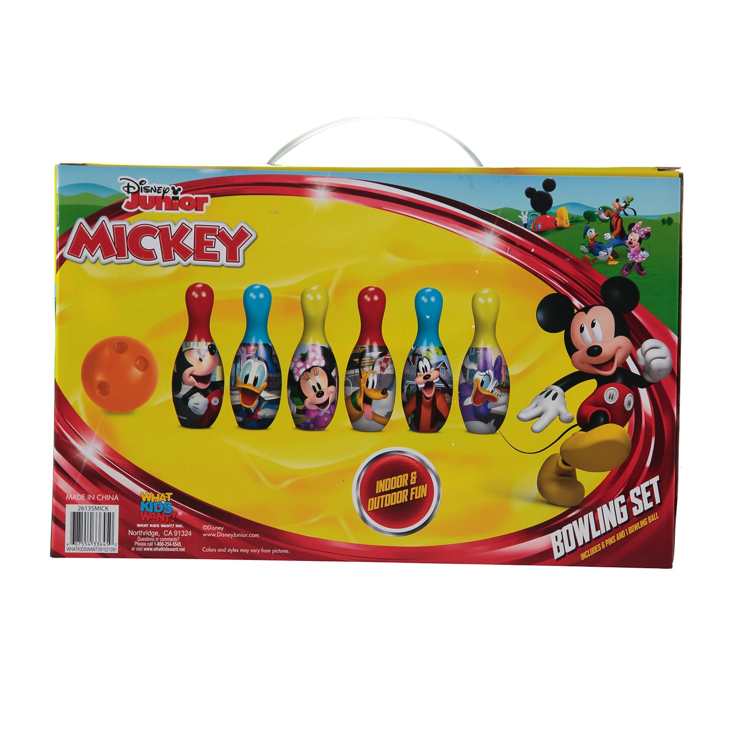 Disney Junior Mickey Mouse Bowling Set