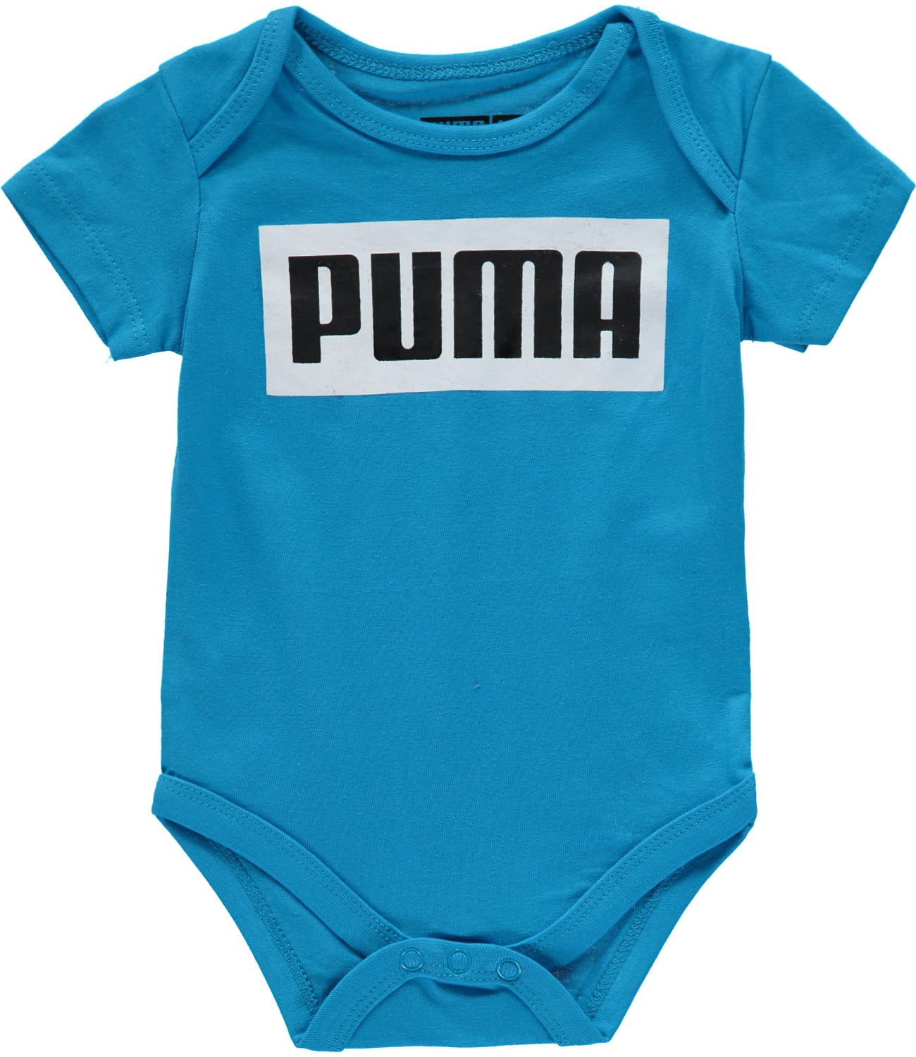 PUMA Boys 0-9 Months Short Sleeve 5-Pack Bodysuit