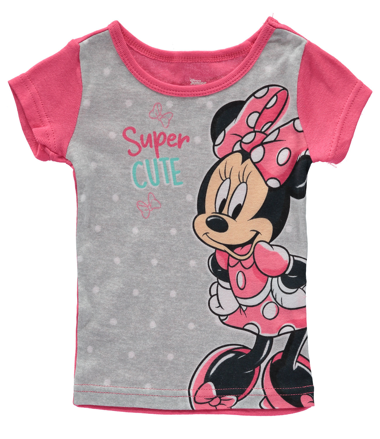 Disney Junior Girls 12-24 Months Minnie Mouse 4-Piece Cotton Pajama Set