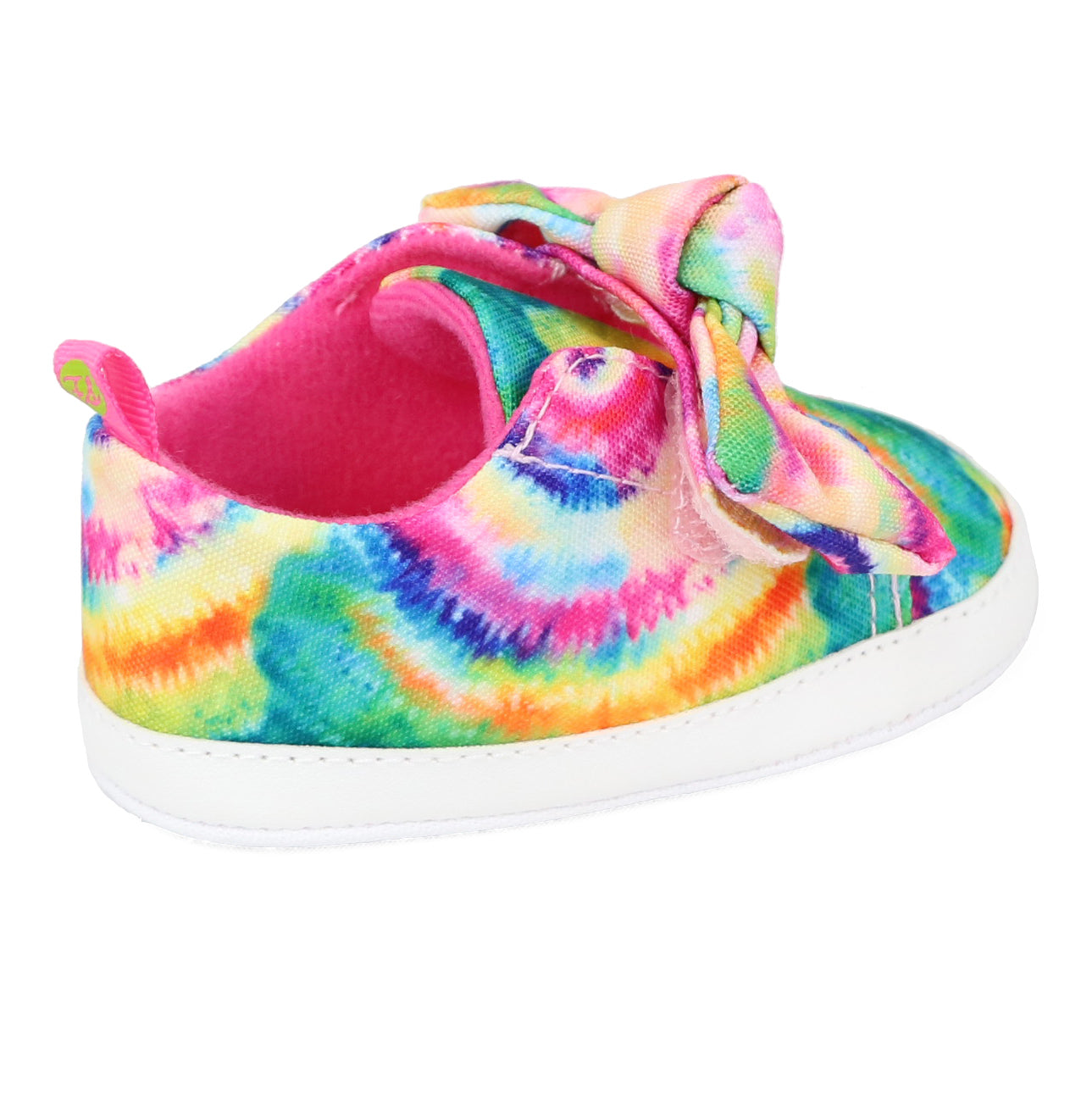 Stepping Stones Girls 0-9 Months Tie Dye Bow Sneaker