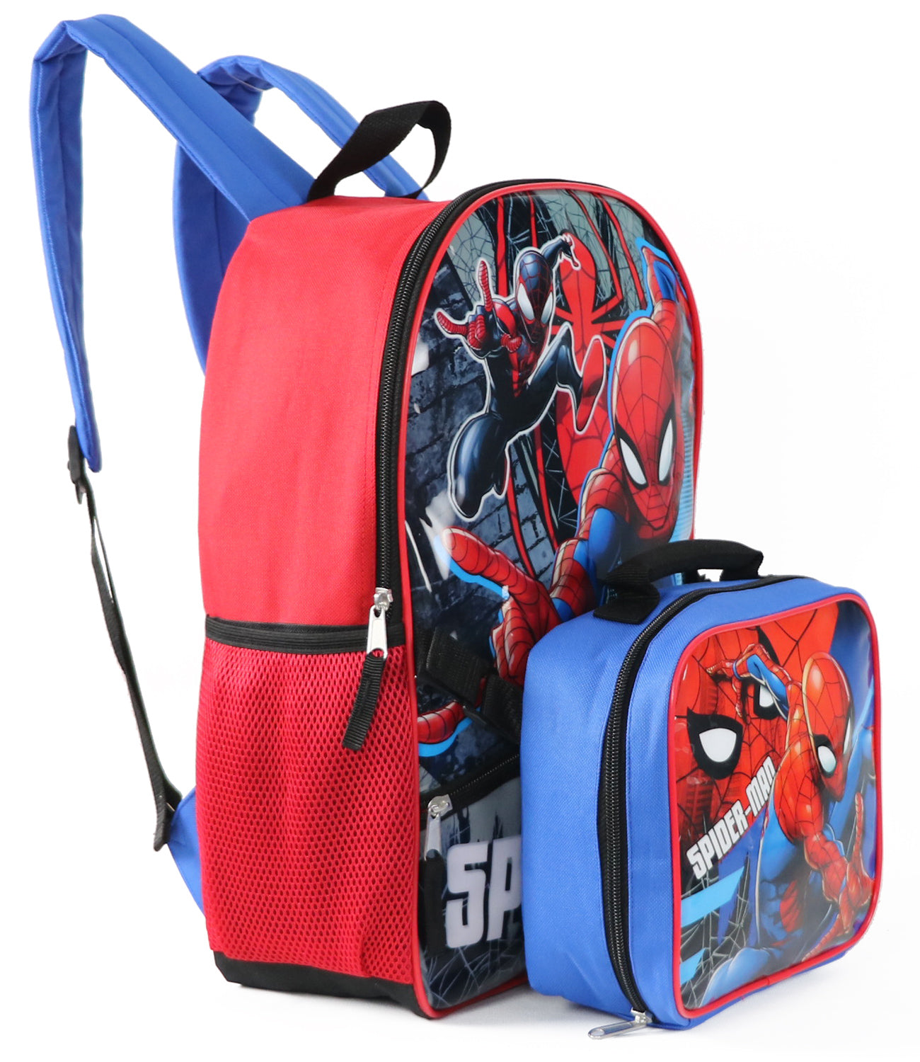 Marvel Spiderman Backpack with Lunchbox