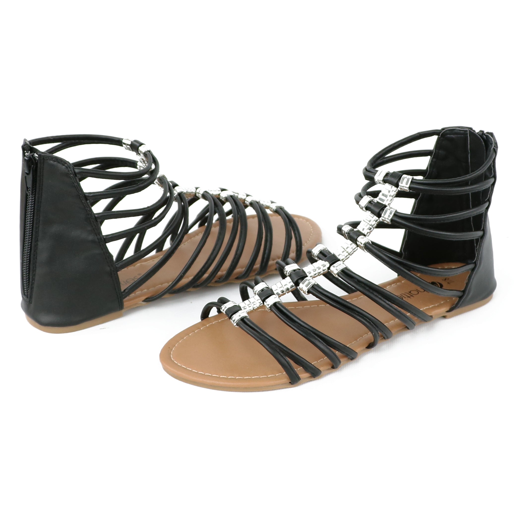 Chatties Womens Strappy Gladiator Sandal