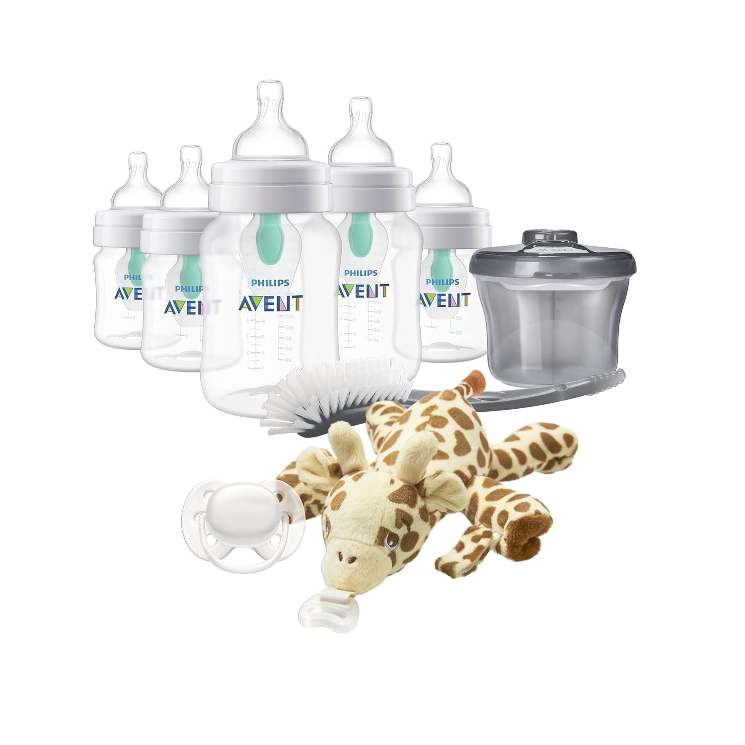 Philips Avent Anti-Colic Baby Bottle with AirFree Vent Beginner Gift Set