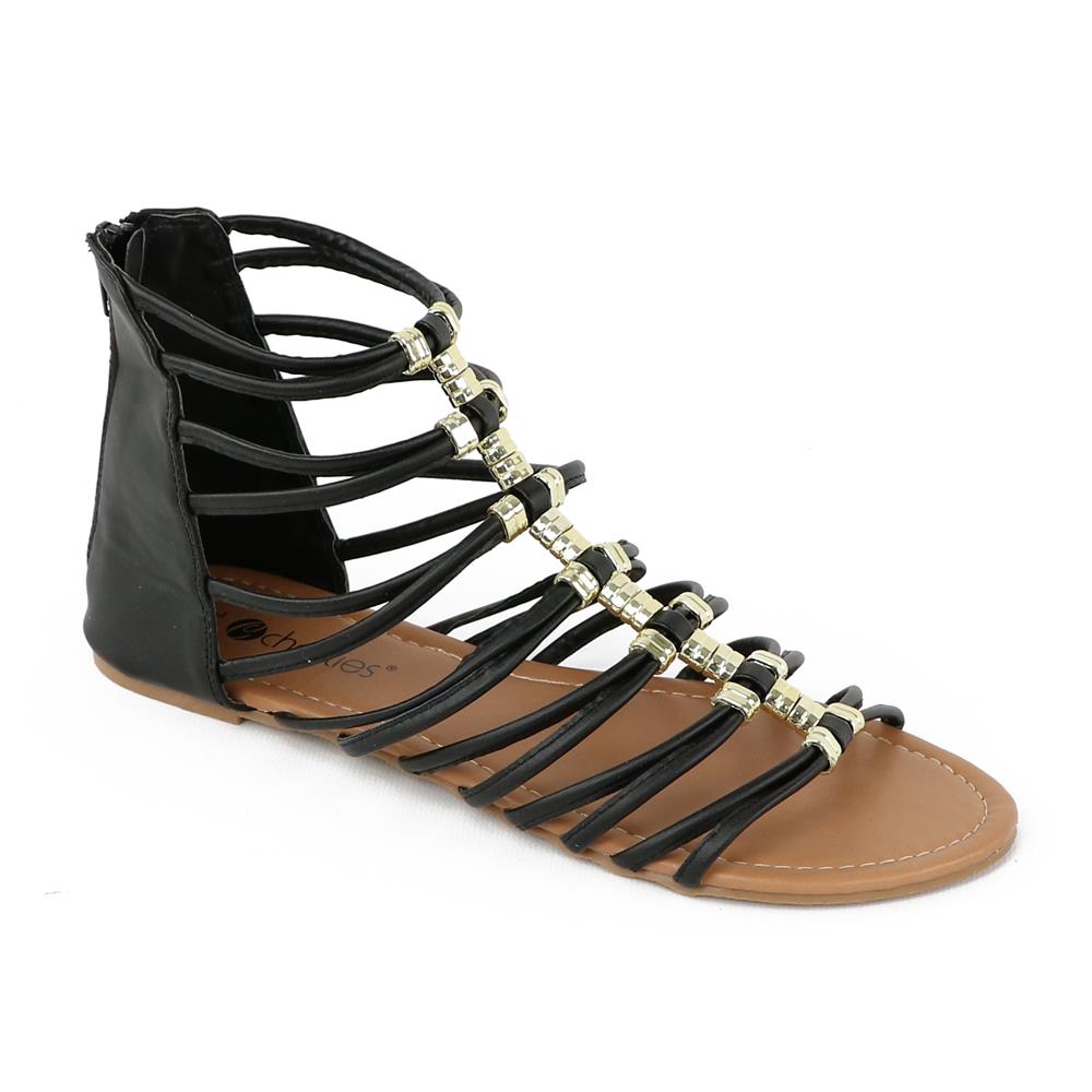 Chatties Womens Strappy Gladiator Sandal