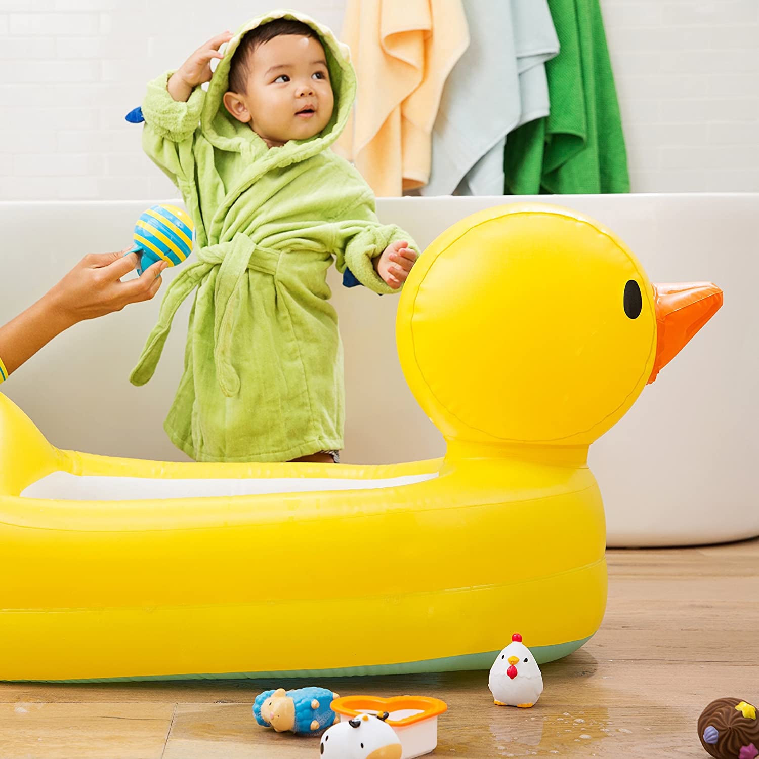 Munchkin Inflatable Safety Duck Tub