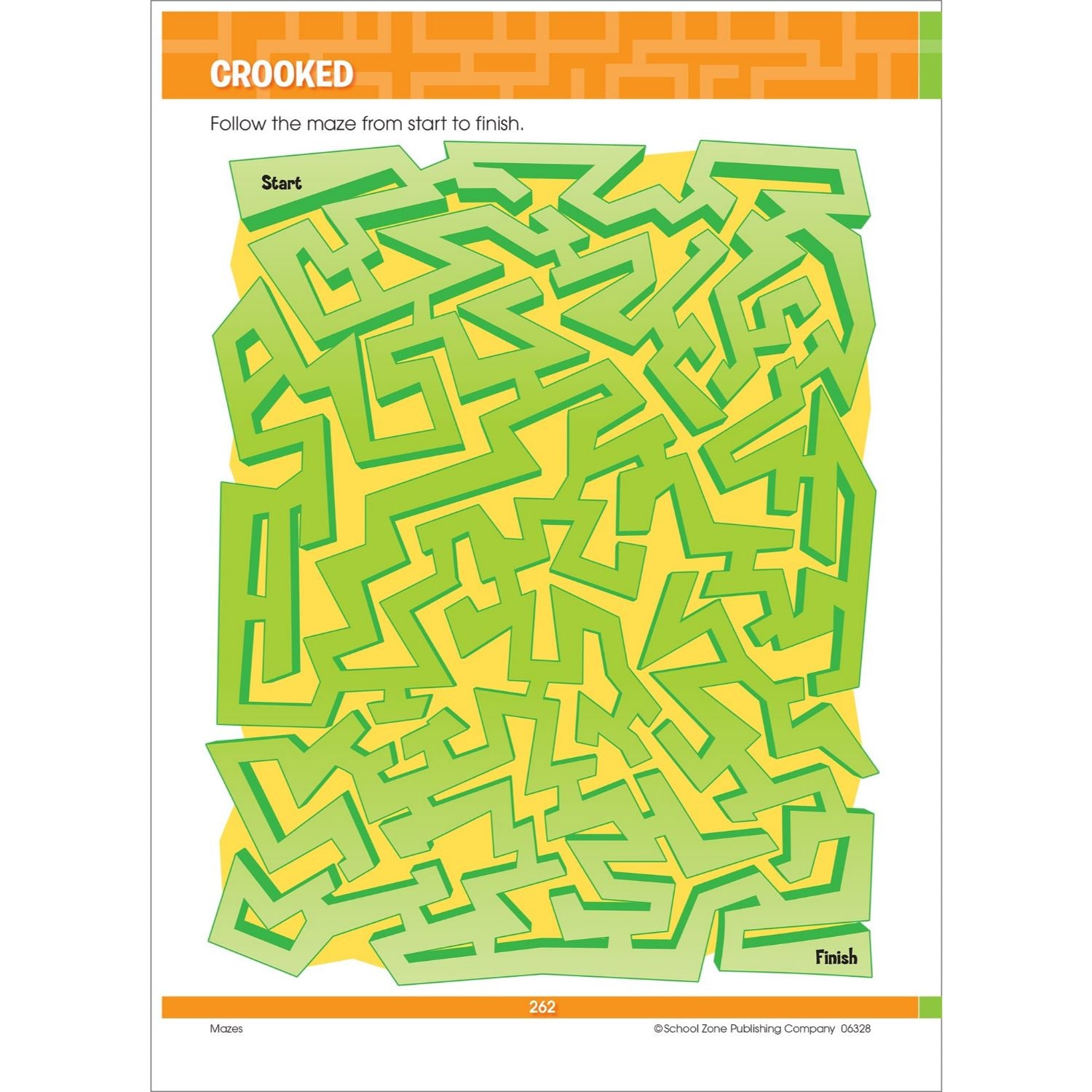 School Zone Big Mazes & More Workbook