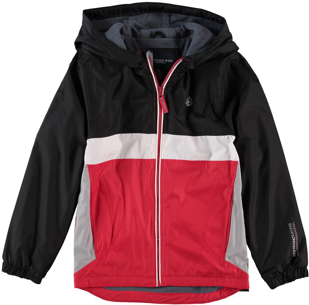 London Fog Boys 8-20 Colorblock Hooded Jacket