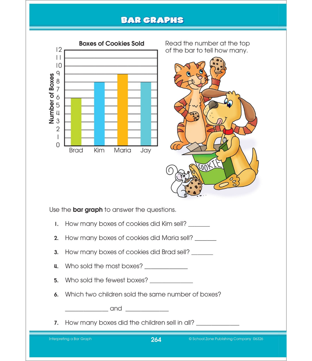 School Zone Big Math Grade 1-2 Workbook