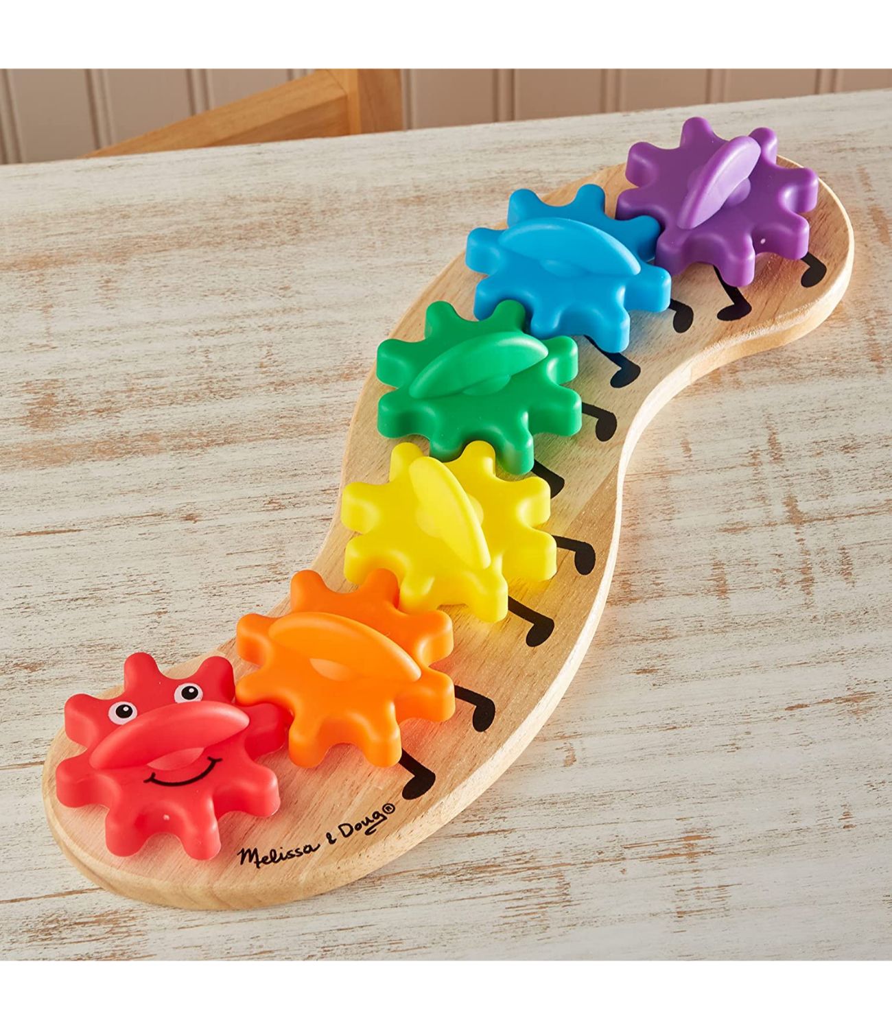 Melissa and Doug Caterpillar Gears Toddler Toy