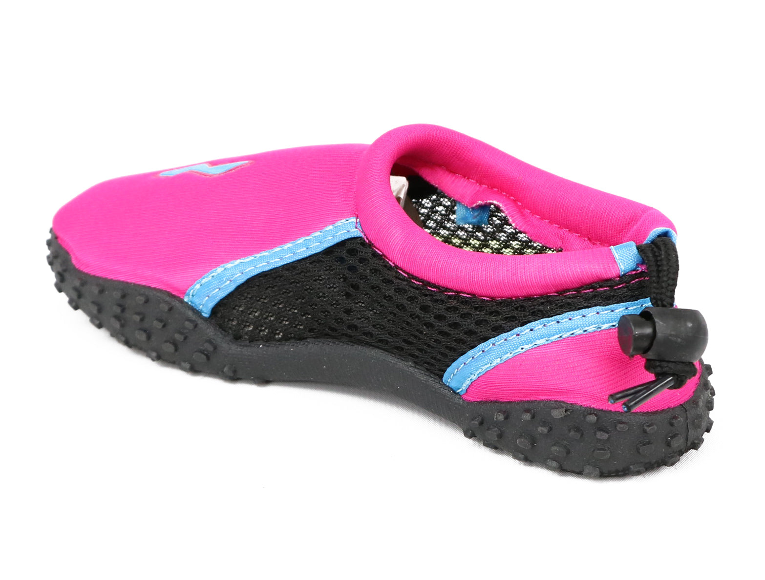 Norty Girls Velcro Slip On Aqua Sock Water Shoe, Sizes 11-4