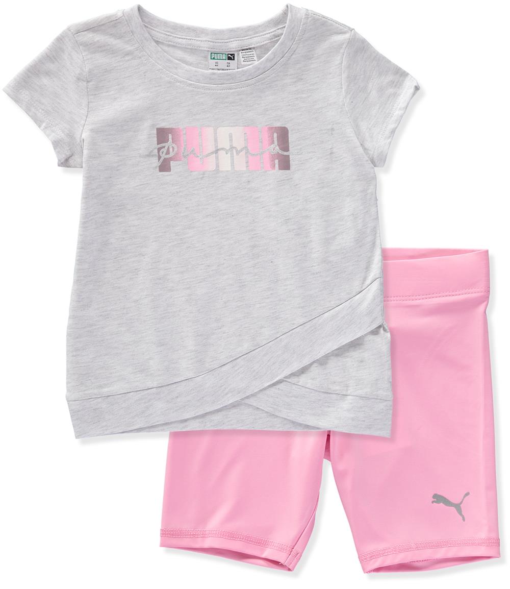 Puma Girls 12-24 Months Puma Bike Short Set