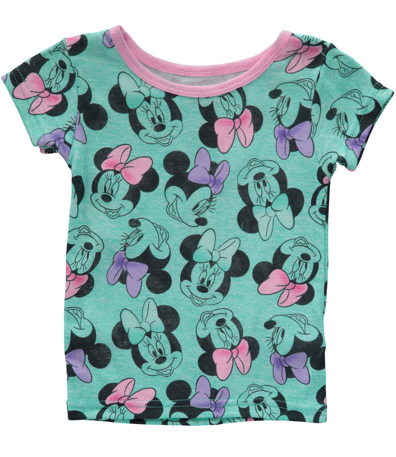 Disney Junior Girls 2T-4T Minnie Mouse 4-Piece Cotton Pajama Set