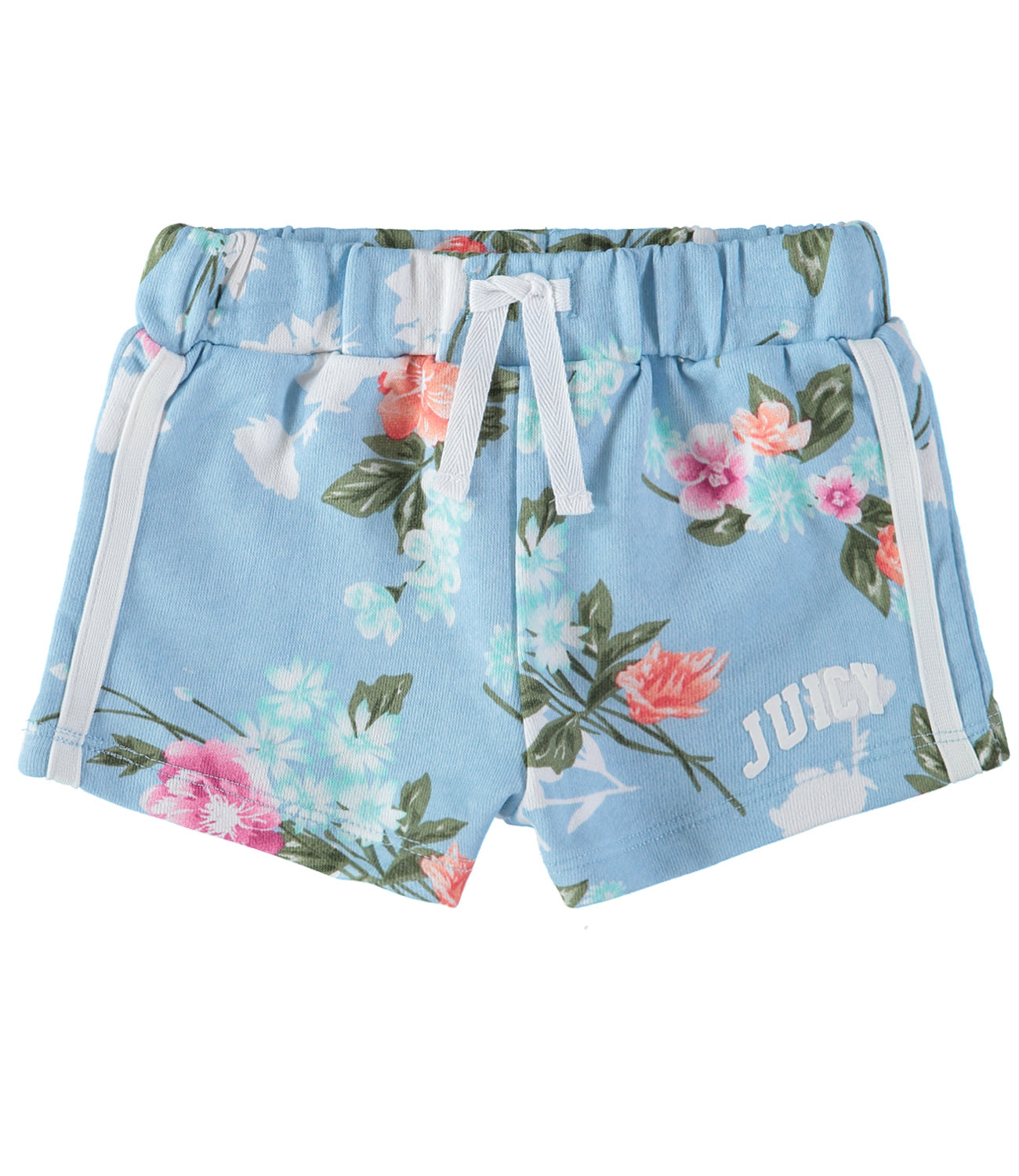 Juicy Couture Girls 4-6X Floral Logo Short Set