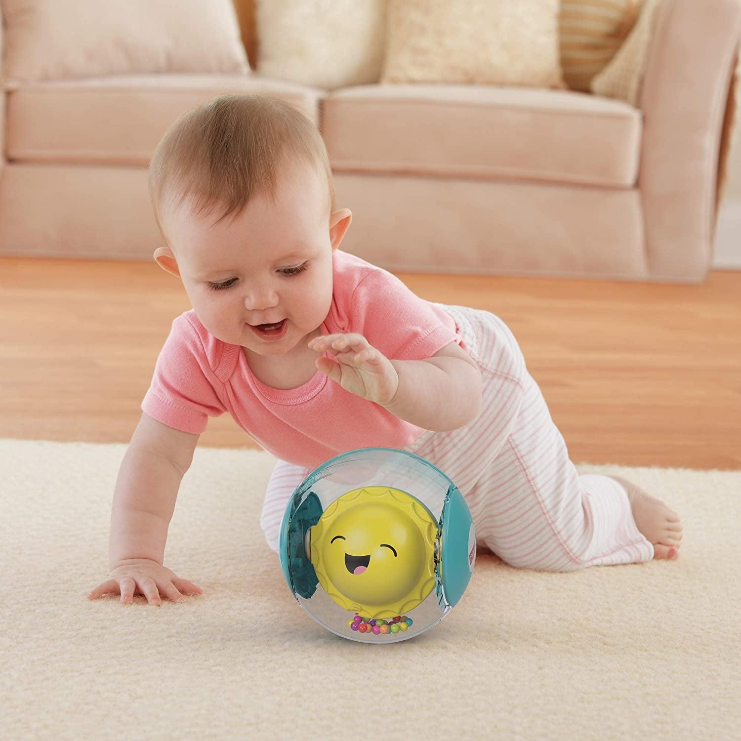 Fisher-Price Hello Sunshine Rattle Ball