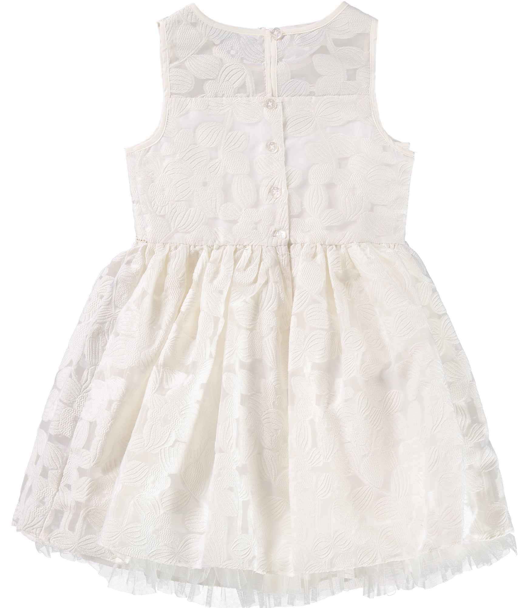 Pippa & Julie Girls 7-16 Flower Illusion Dress