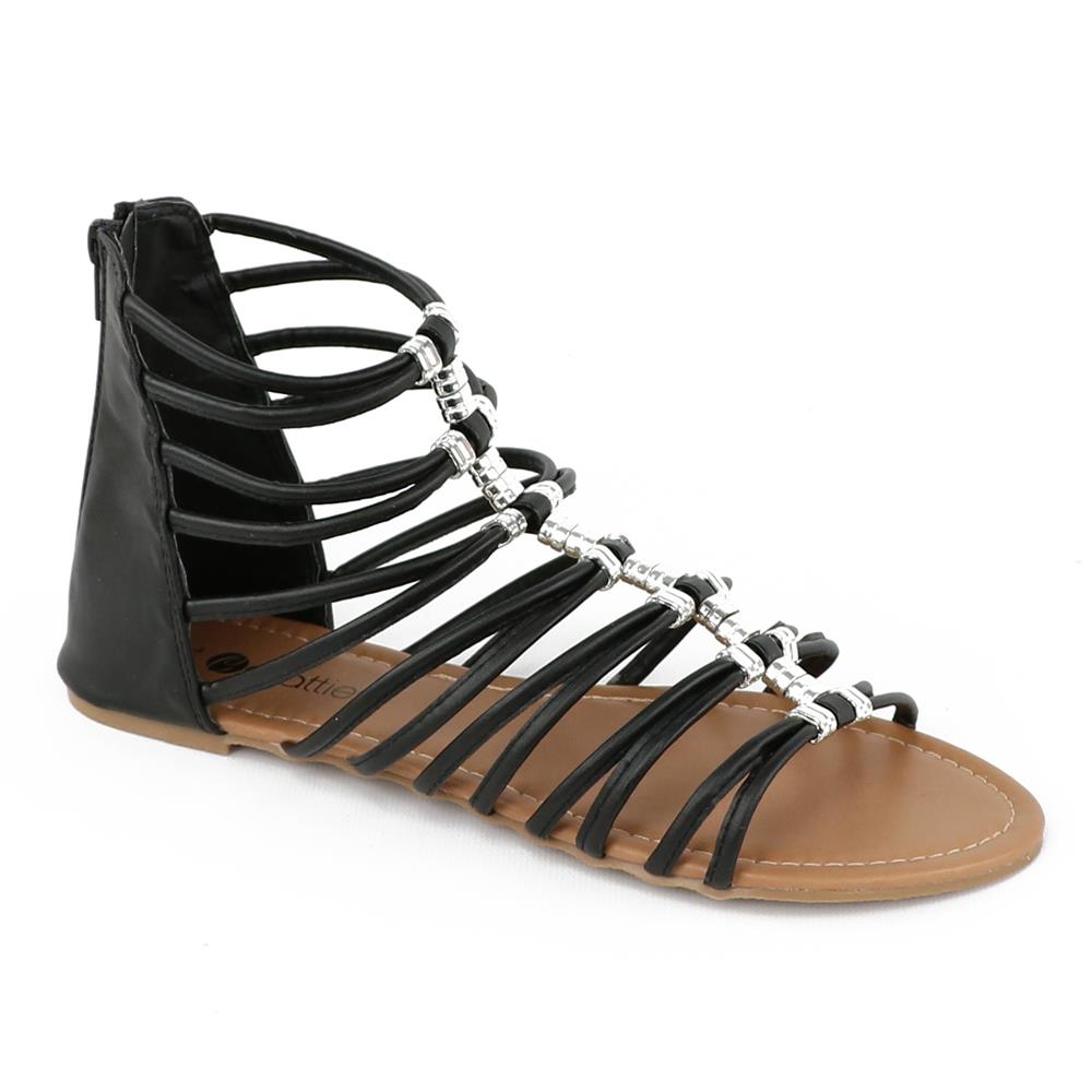 Chatties Womens Strappy Gladiator Sandal