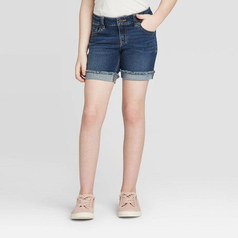 WallFlower Girls 7-16 Denim Bike Shorts