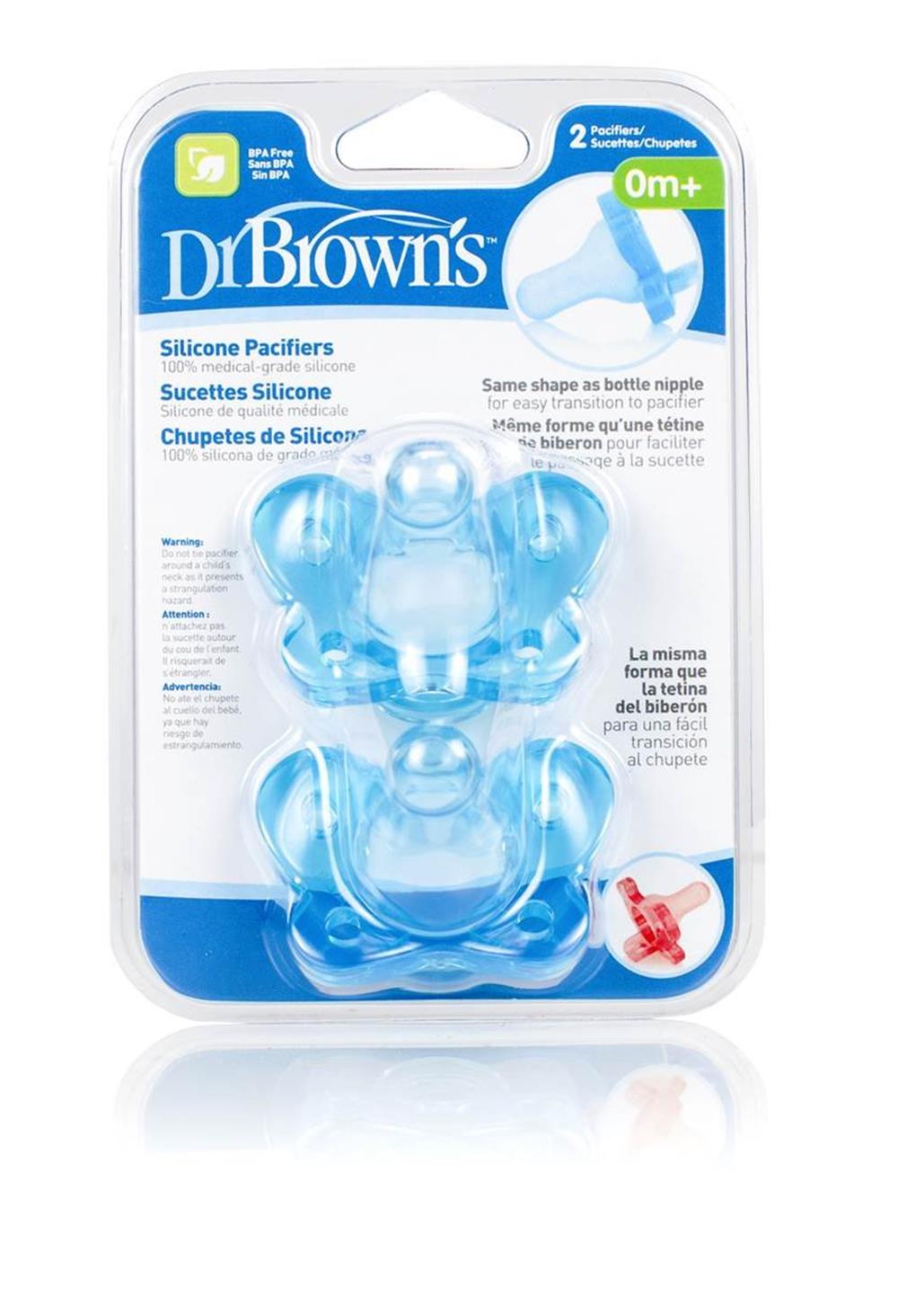 Dr. Browns HappyPaci Silicone Pacifier, 2 count