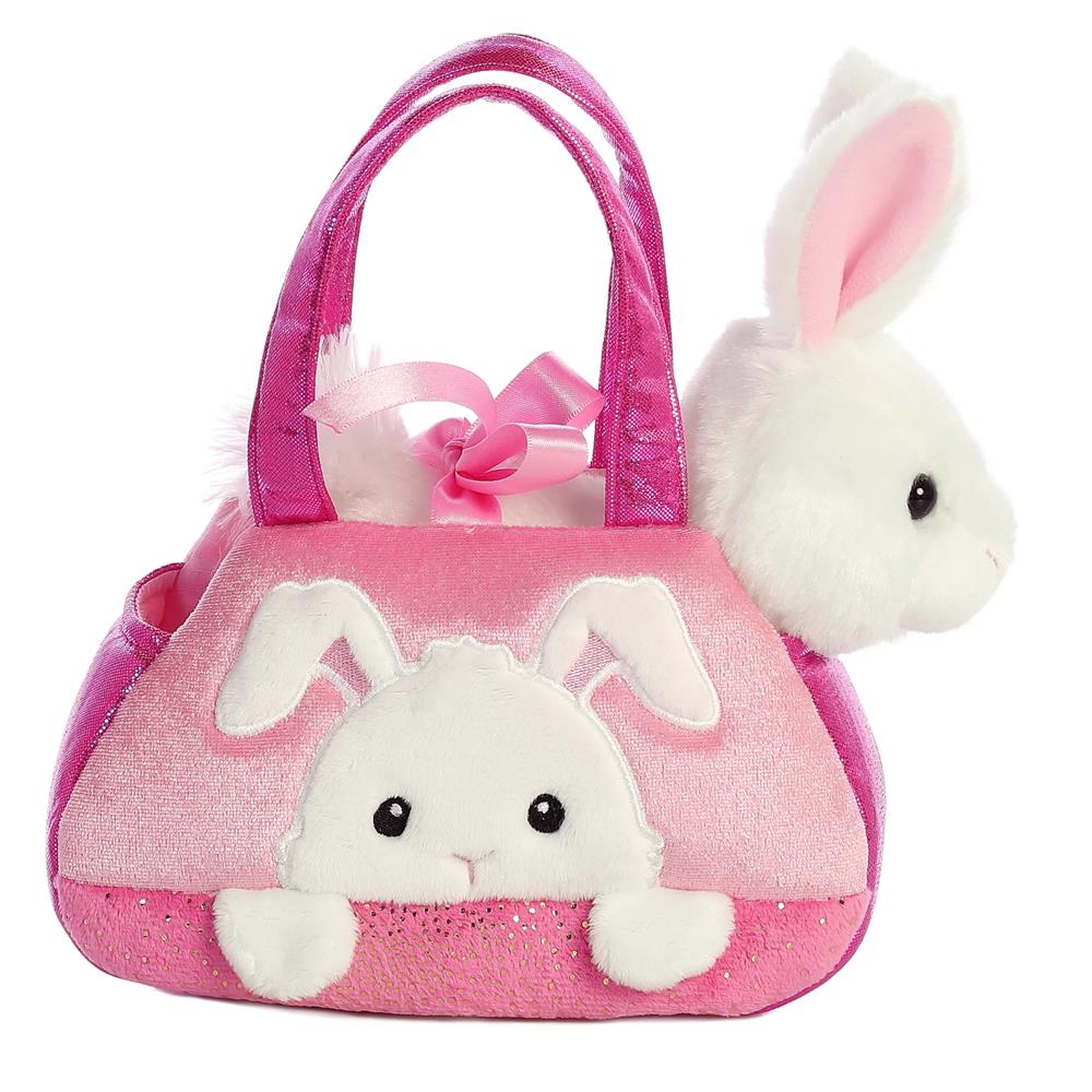 Aurora Pet Carrier - 7'' Peek-A-Boo Bunny, Multi