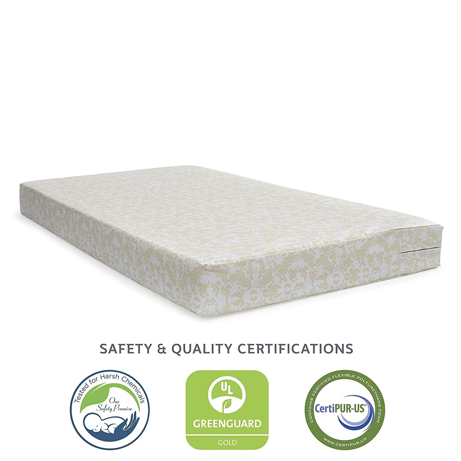 Sealy Butterfly Waterproof Crib Mattress