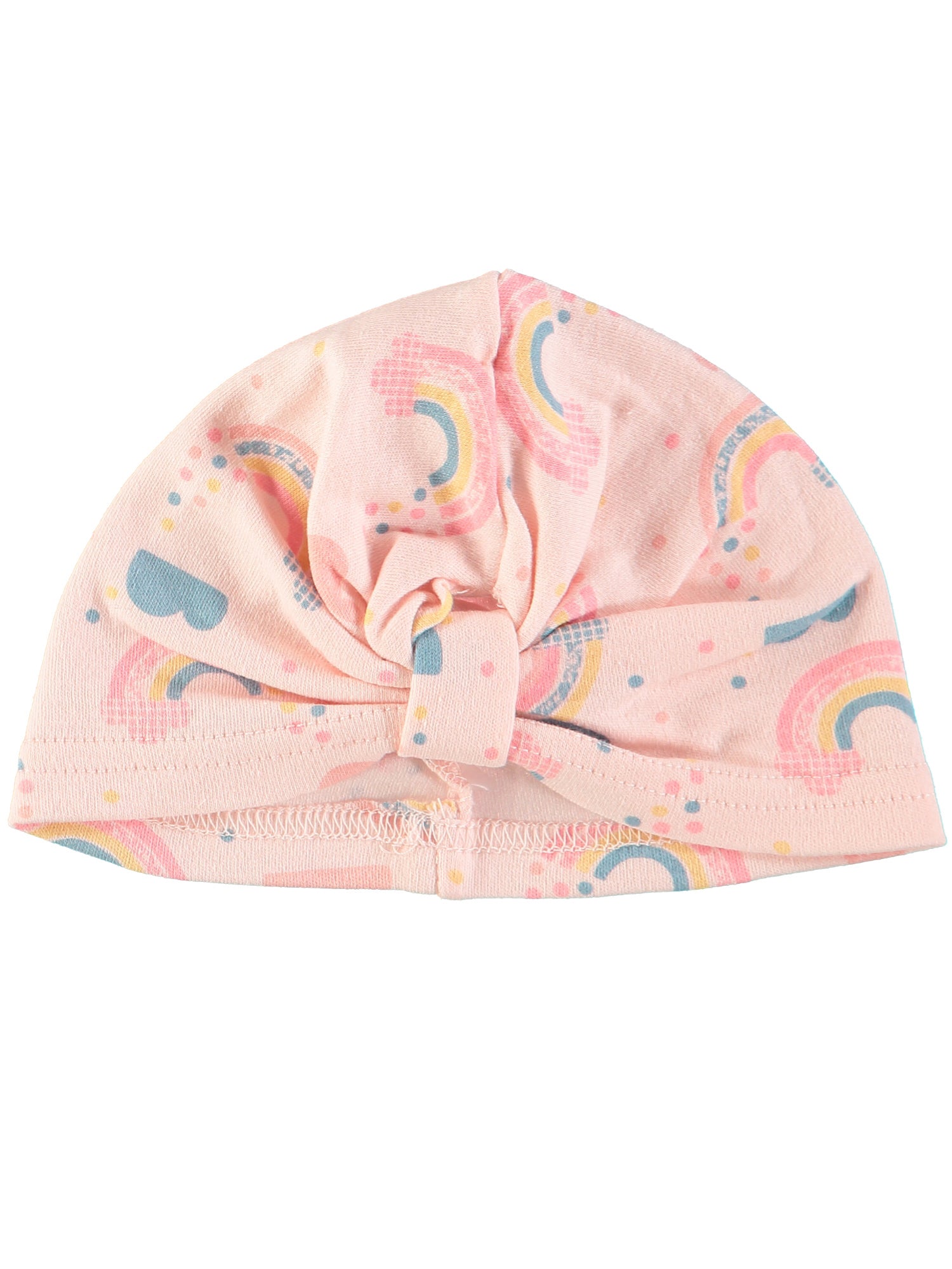 Rene Rofe Baby Girls 0-9 Months Rainbow Jumpsuit and Hat Set